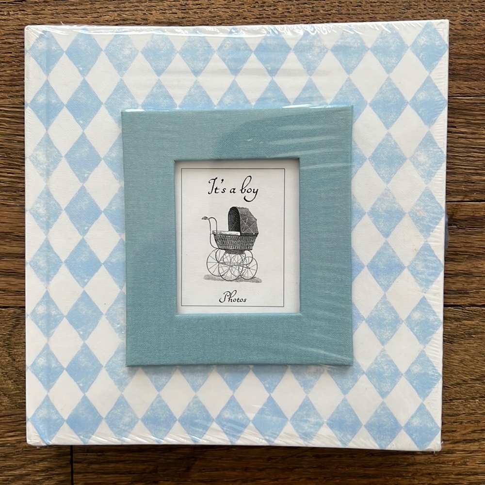 It’s a BOY! Brand new new seasons photo album